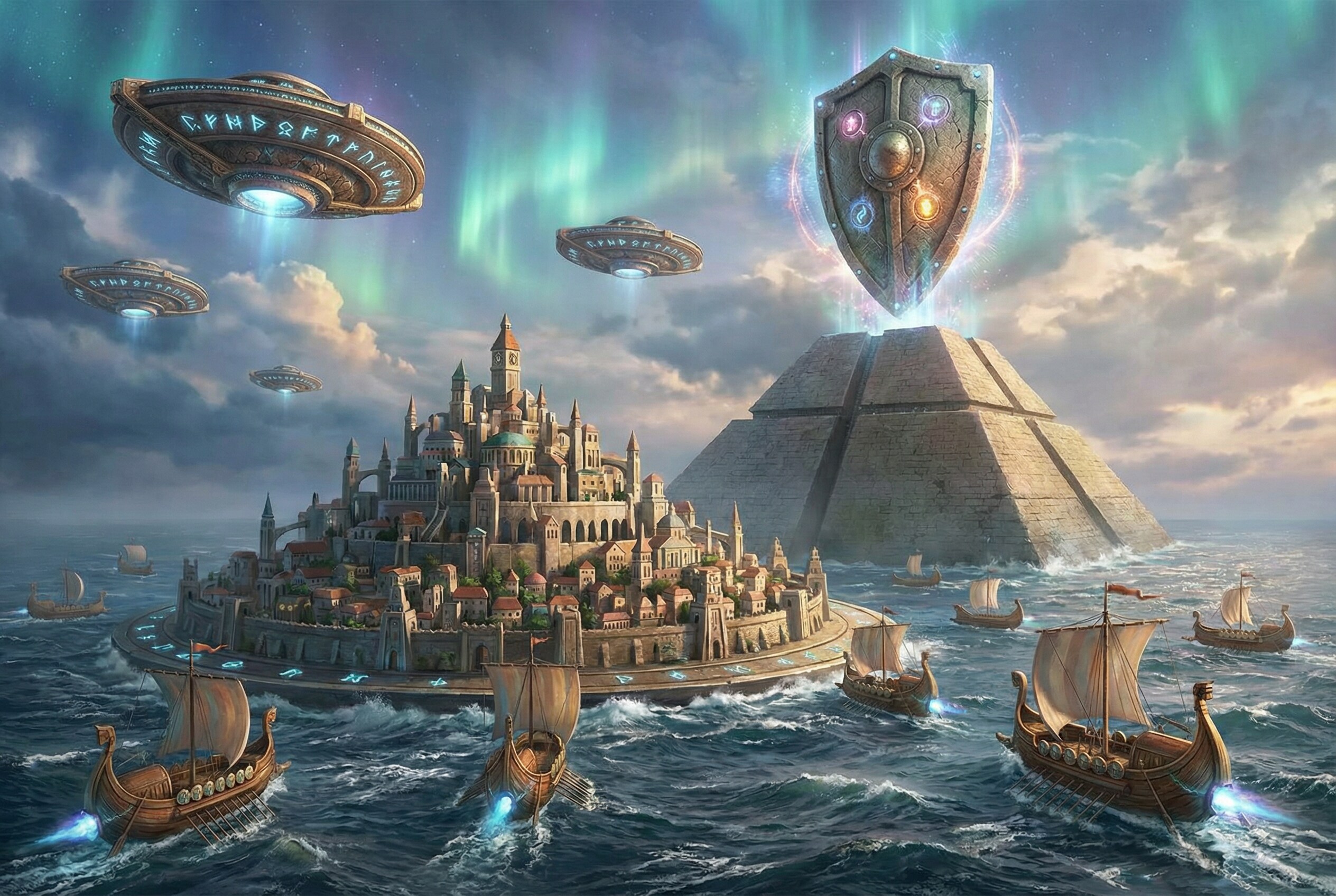 超古代盾文明 | の人気AIイラスト・グラビア