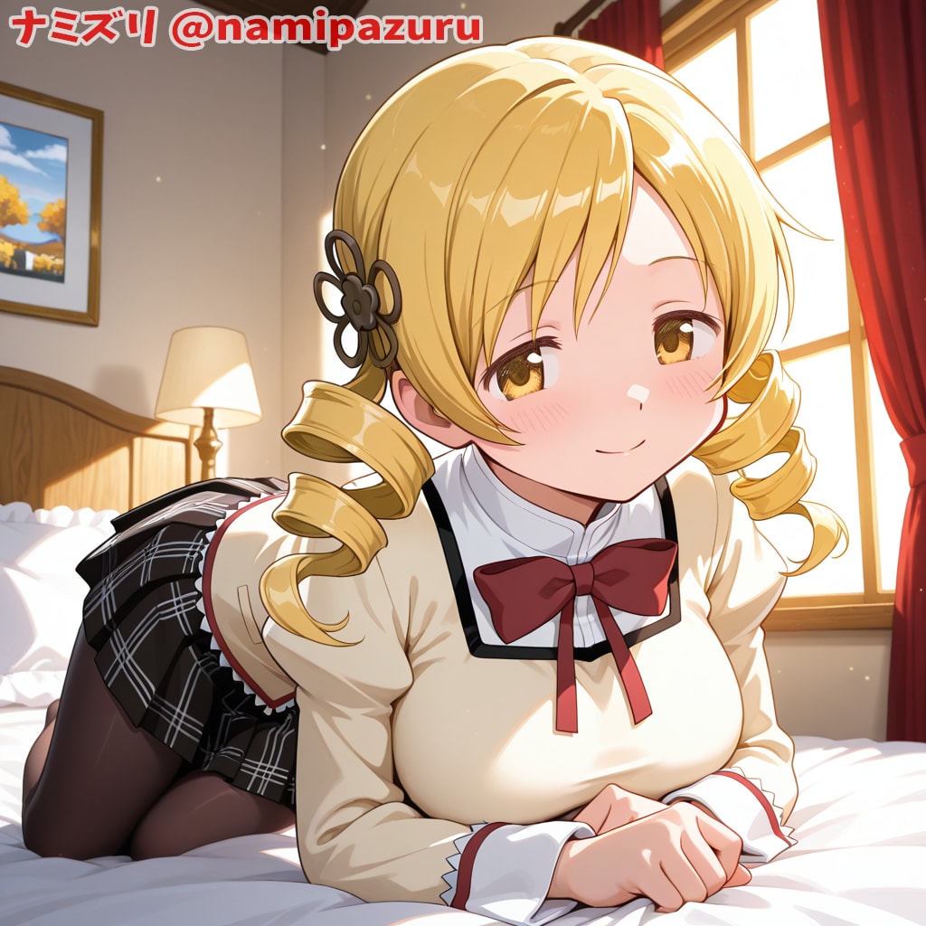 巴マミさんのオナニー【セルフ乳揉み+乳首いじり+オナニー】