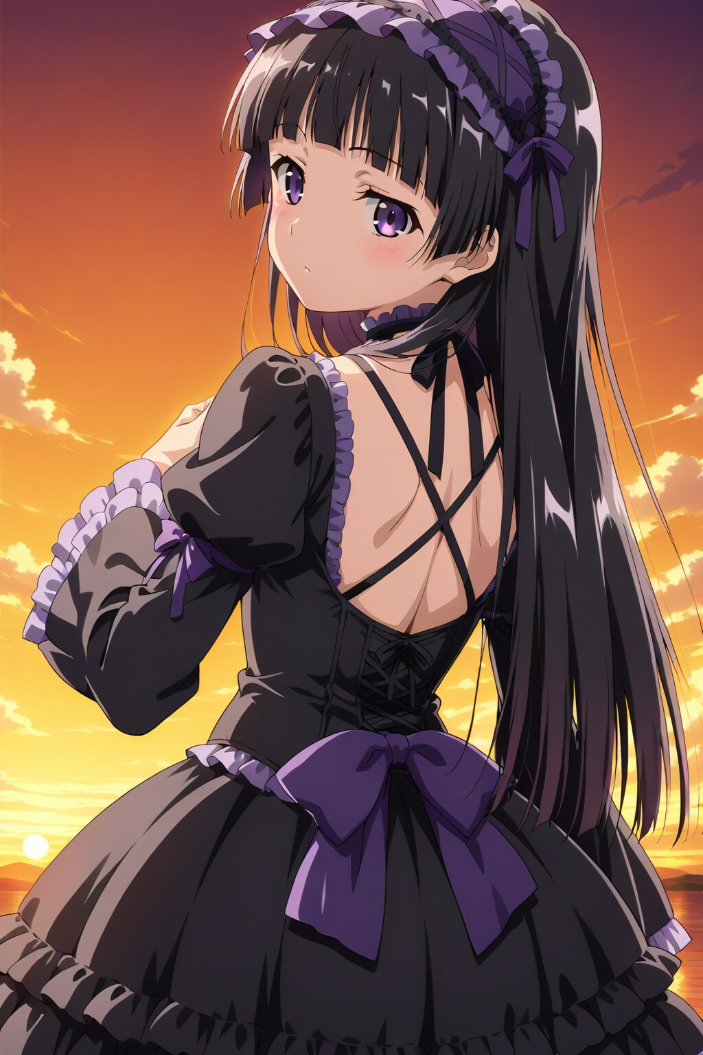 夕暮れ