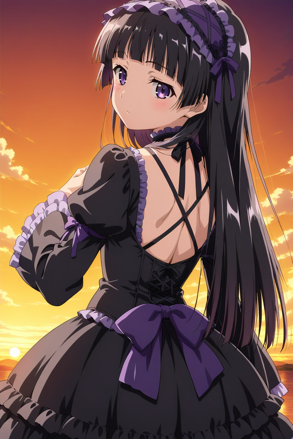 夕暮れ