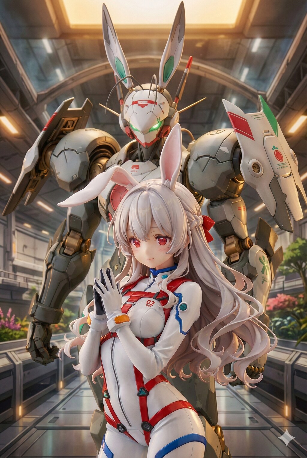 「機動戦記モフモフ」 キャラクターフィギュア メインのキービジュ再現集