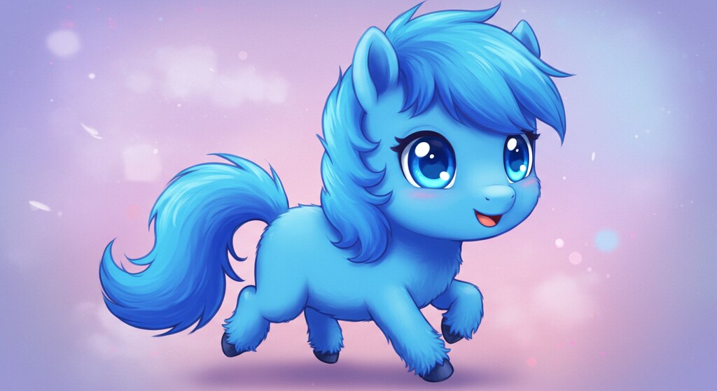 青ぽにちゃん（妖精体）