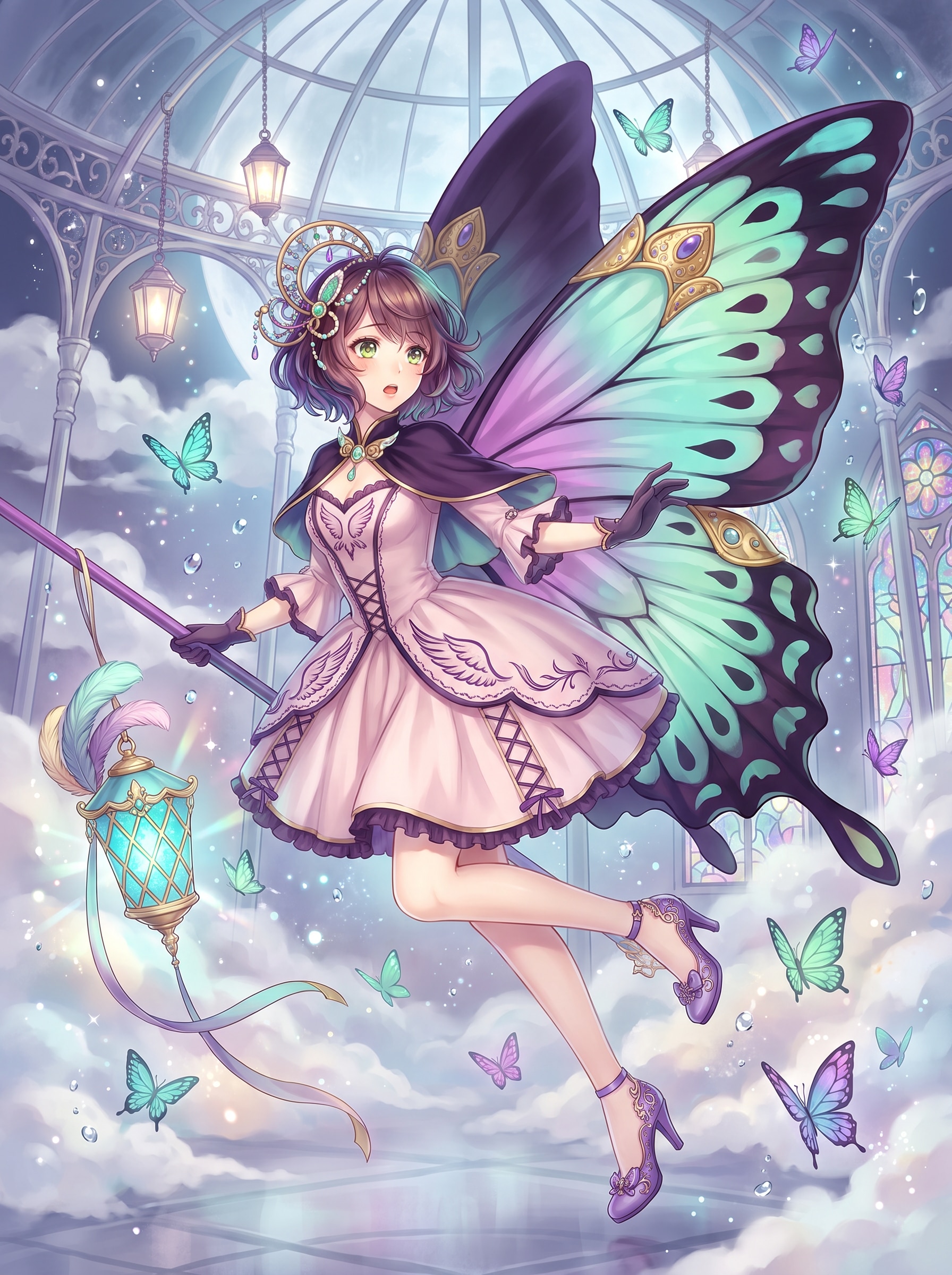 翠蝶幻燈の舞姫 | の人気AIイラスト・グラビア