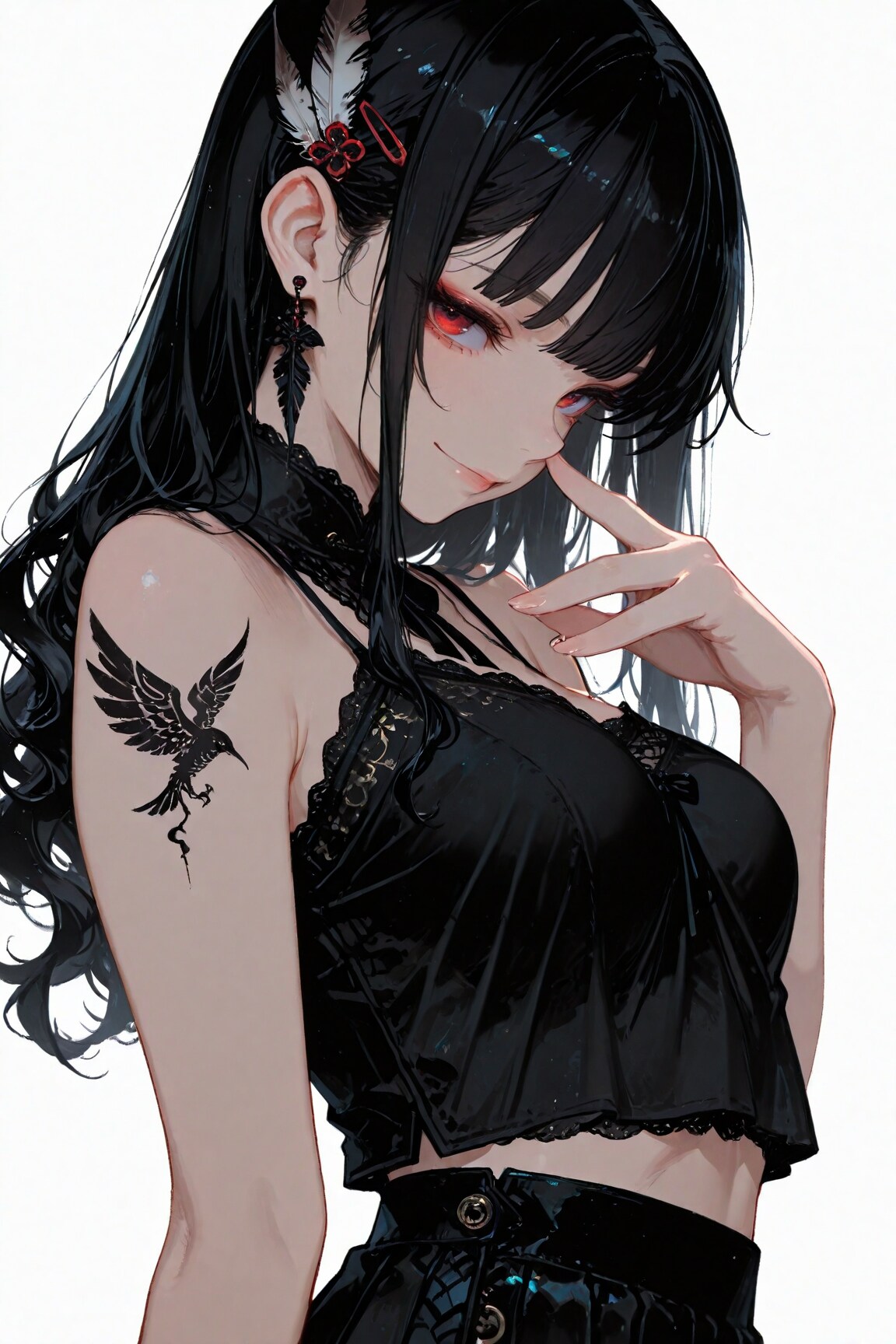 黒髪 | の人気AIイラスト・グラビア