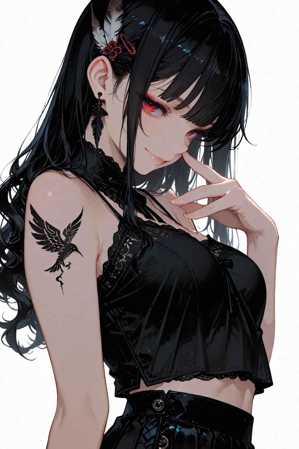 黒髪