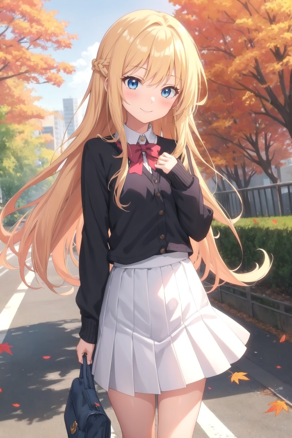 カーディガン制服の愛梨紗ちゃん