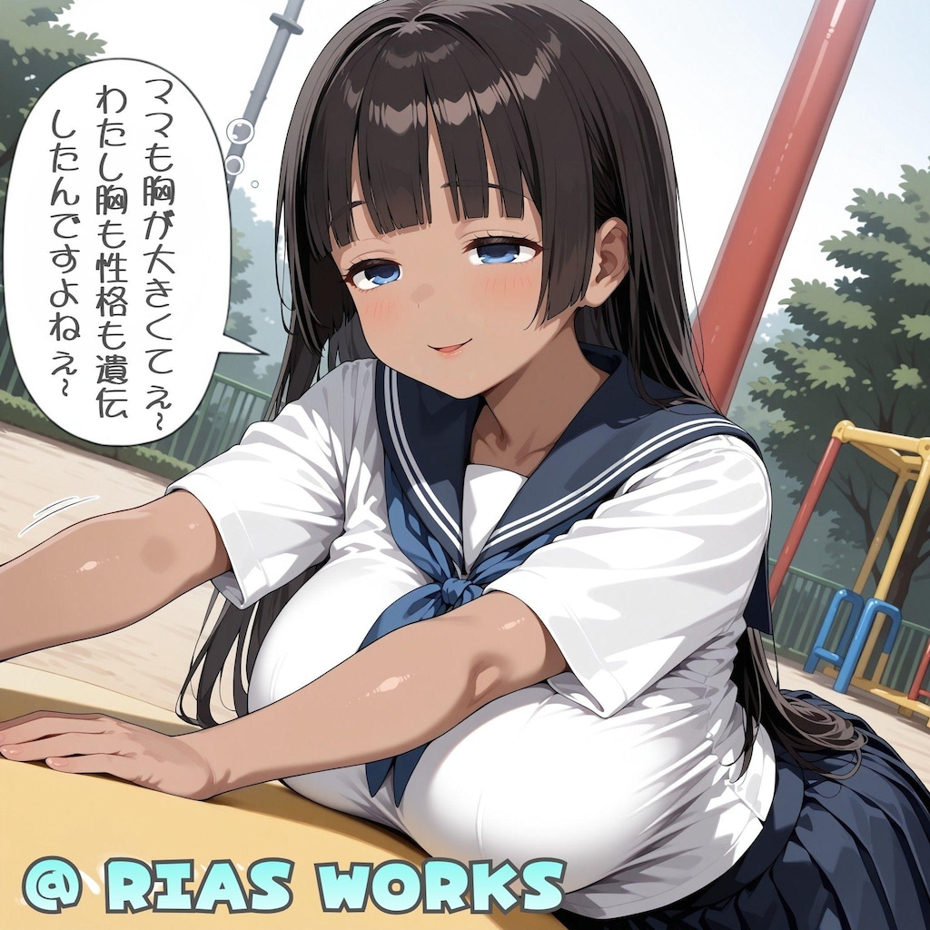 うーん、ママにも会いたいお。【おっとり爆乳娘ことね】