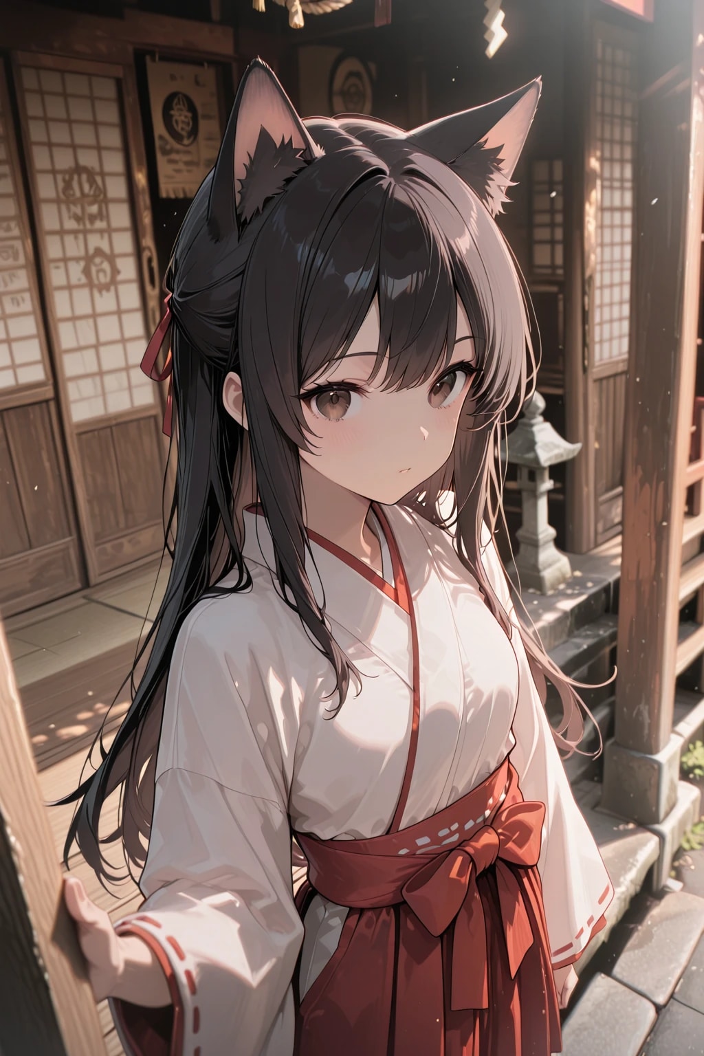 虎鼠神社ケモ耳 | の人気AIイラスト・グラビア