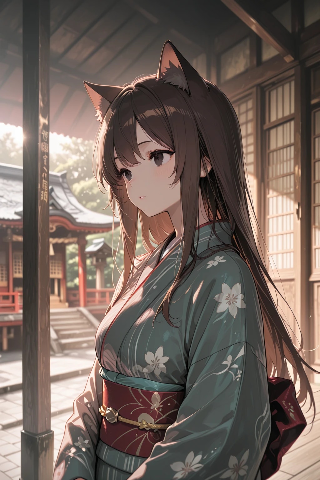 虎鼠神社ケモ耳