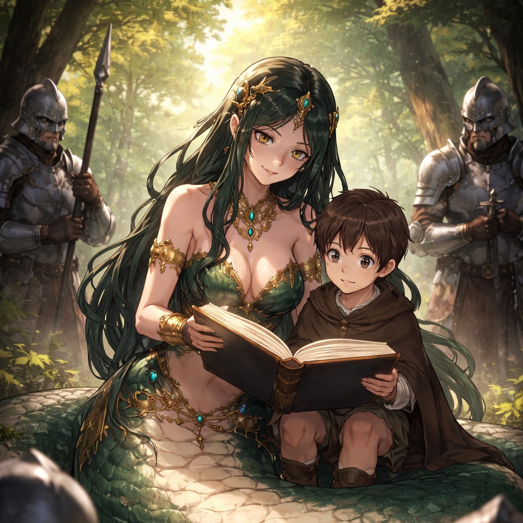 少年とラミア