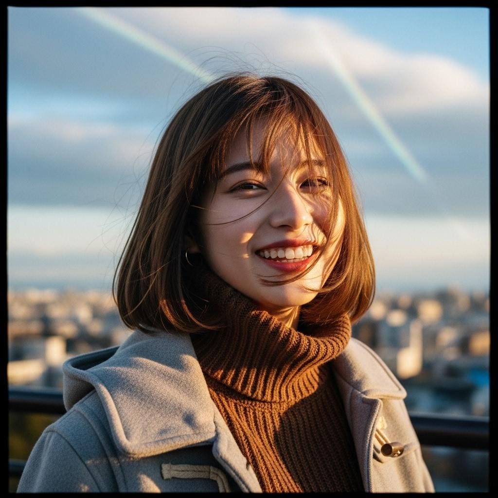 空の色を忘れないために、今日も笑って歩いている