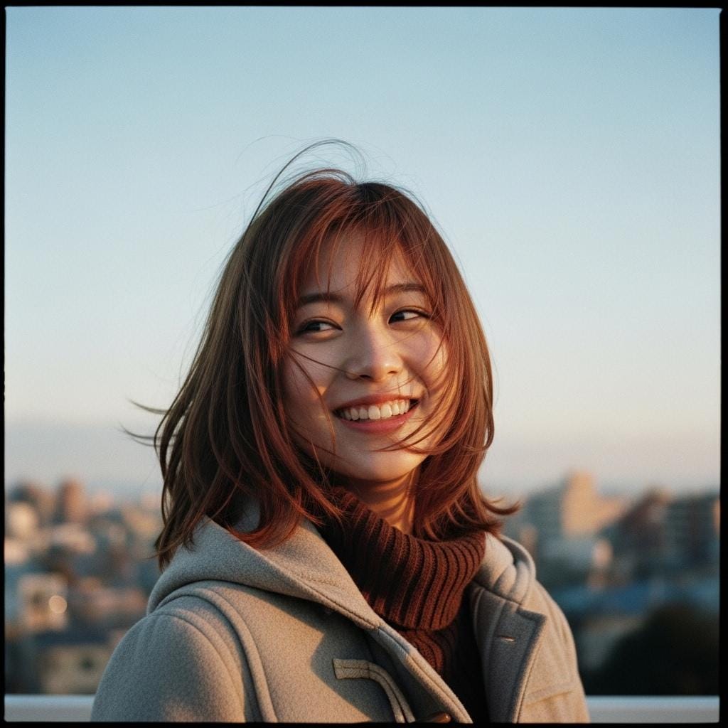 空の色を忘れないために、今日も笑って歩いている