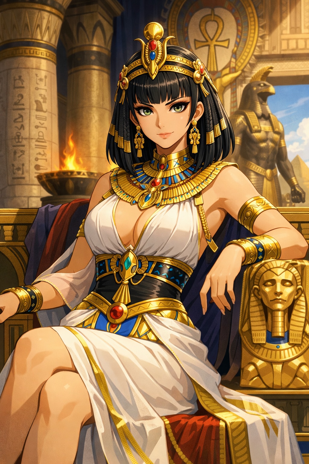 クレオパトラとカエサル