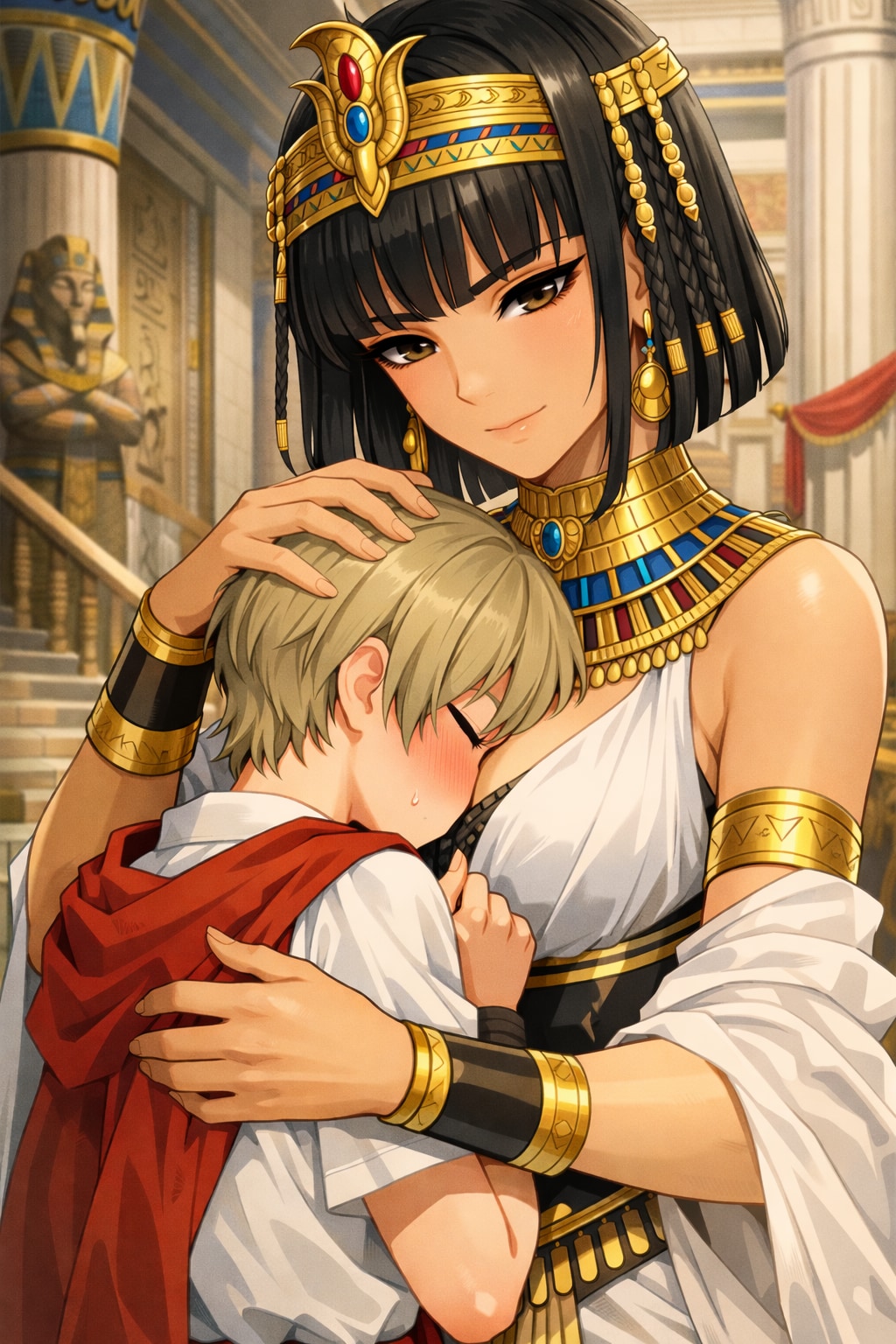 クレオパトラとカエサル