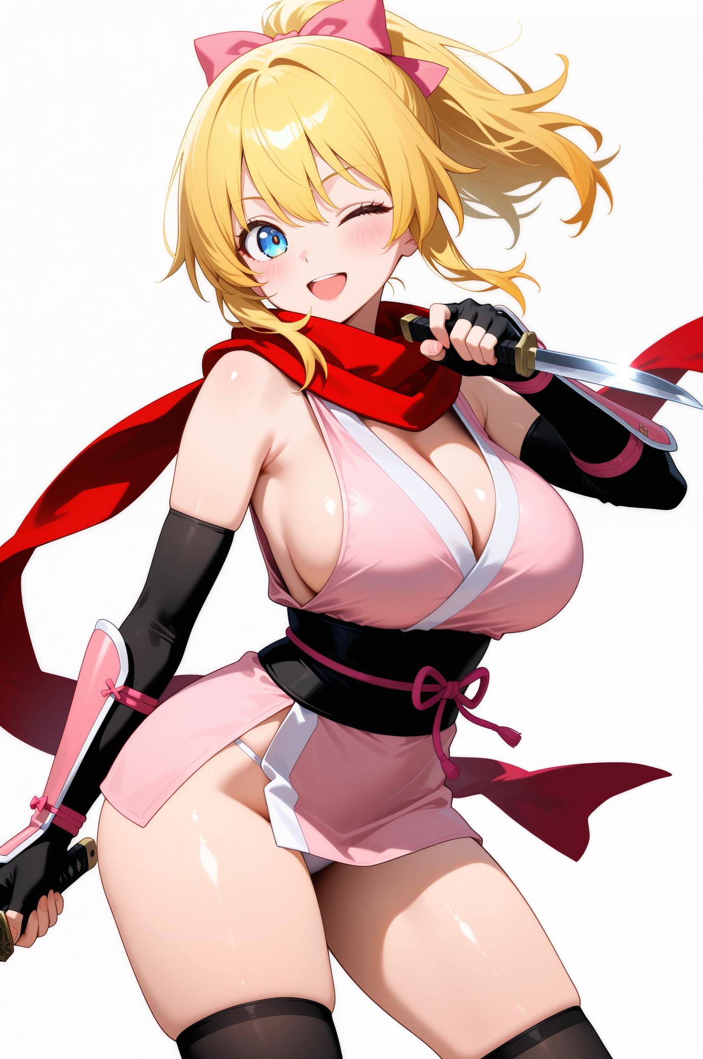 ドスケベ白人くノ一