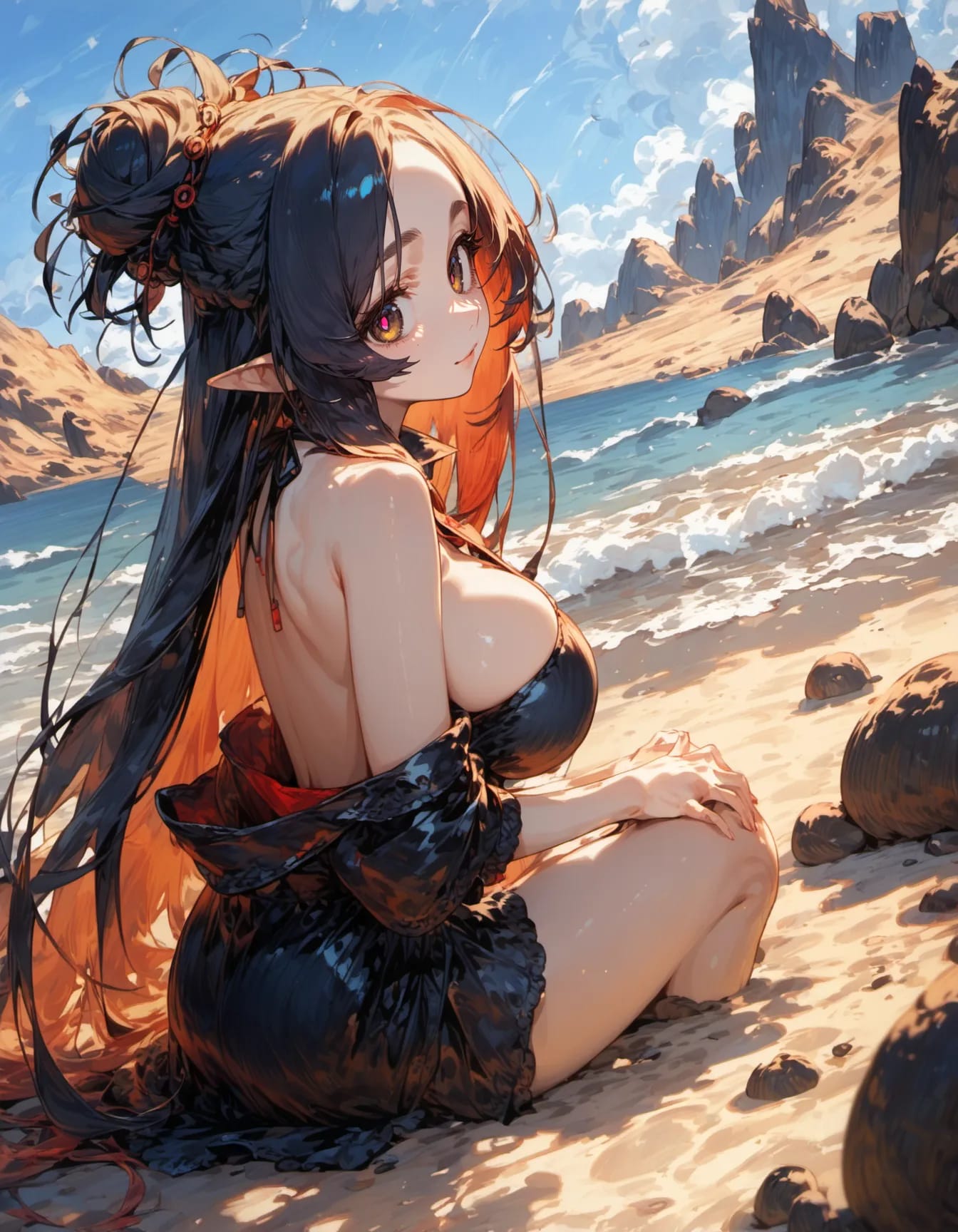Sunlit Shores of Fantasy