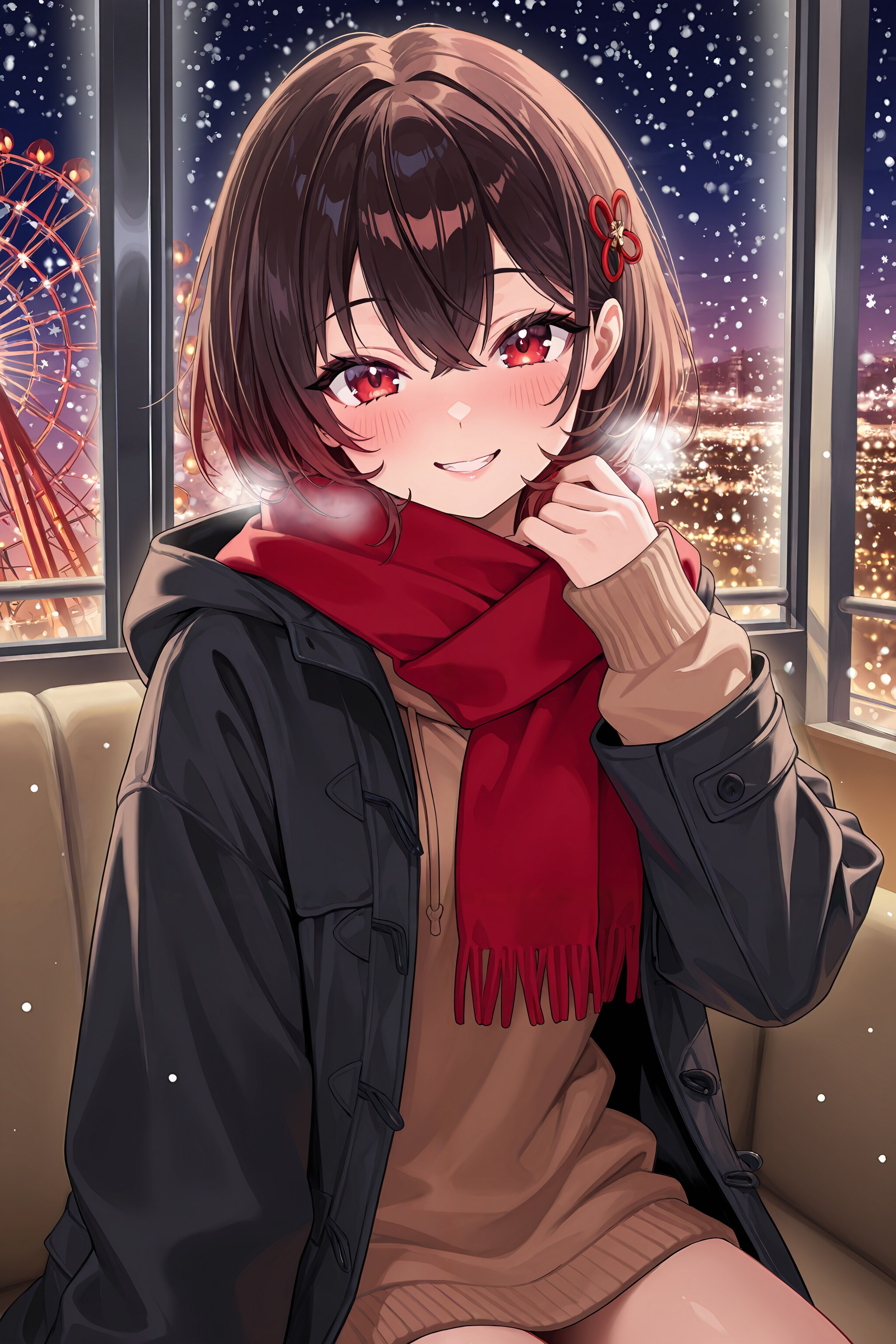 狭い空間の中で