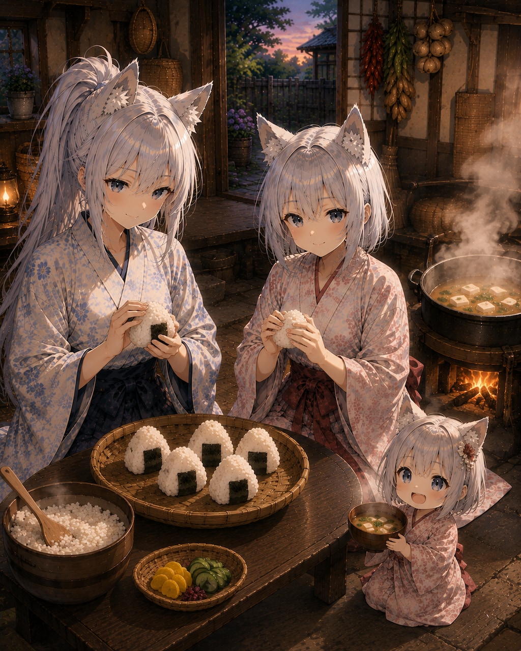 ゆうげのけむり