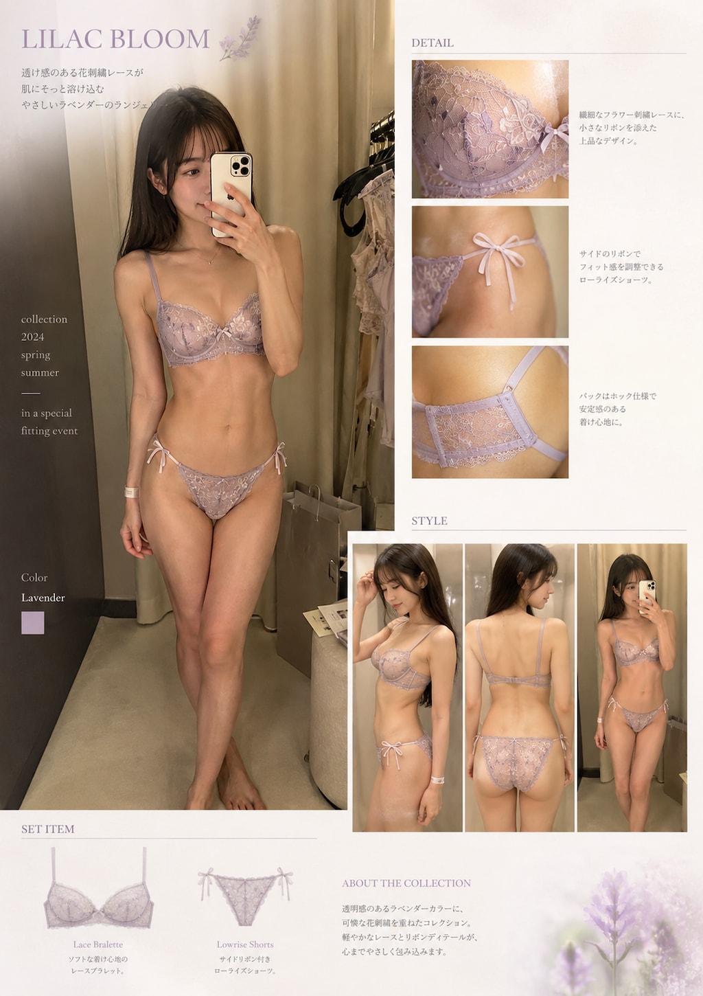 ランジェリー広告