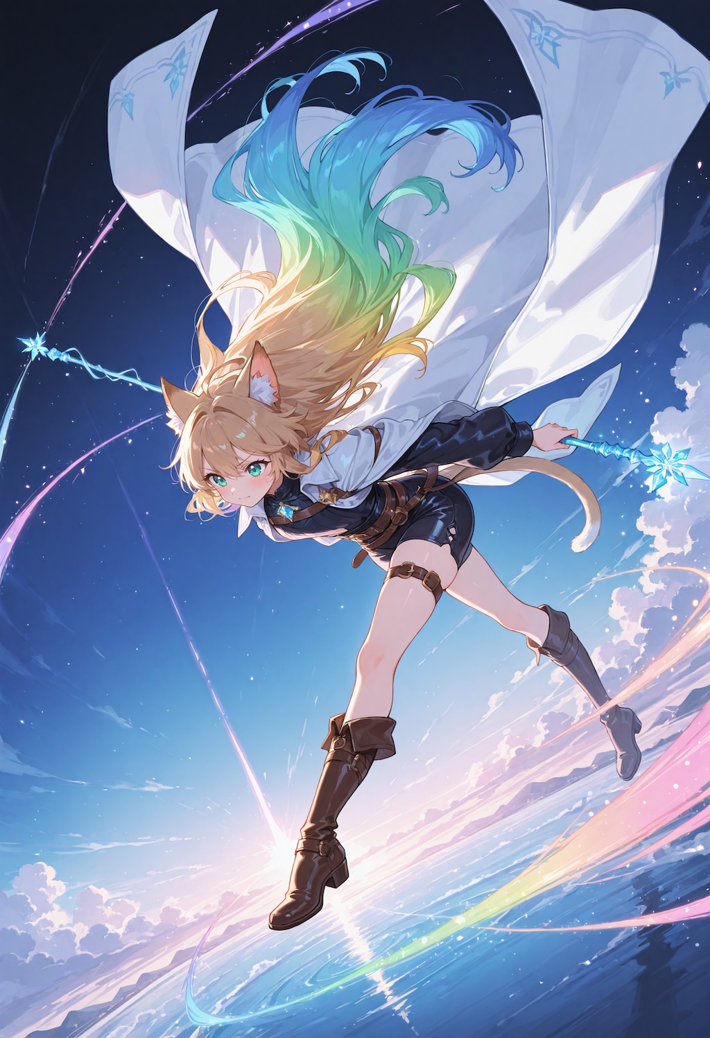 ネコミミ魔法少女