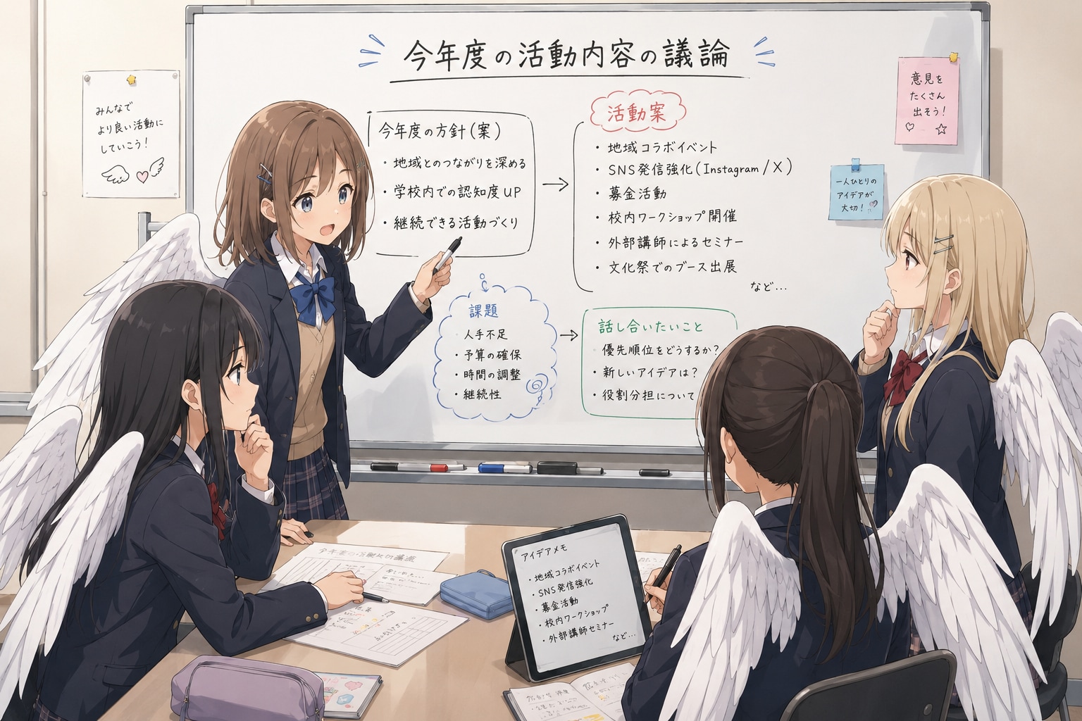 発情抑制委員会の議題