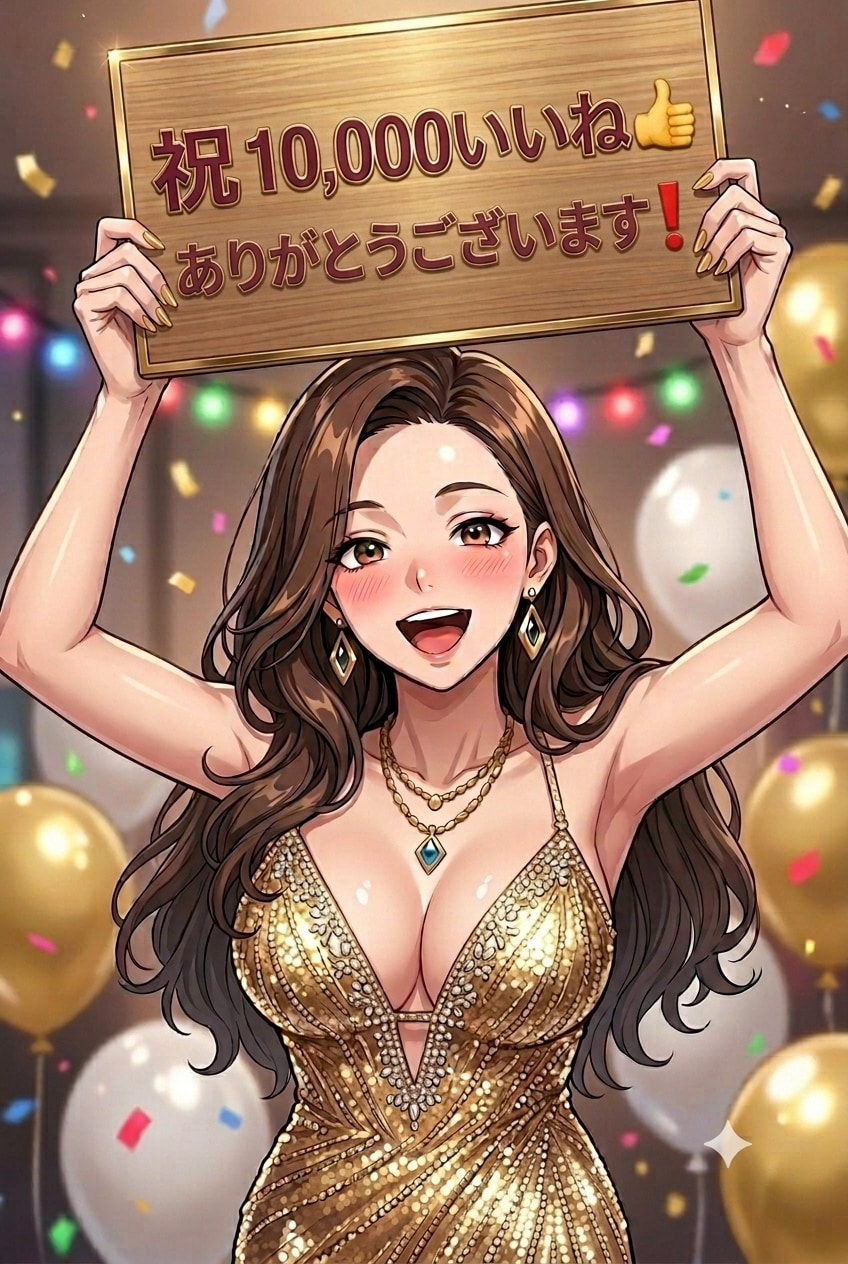 ㊗️1万いいね👍️達成‼️
