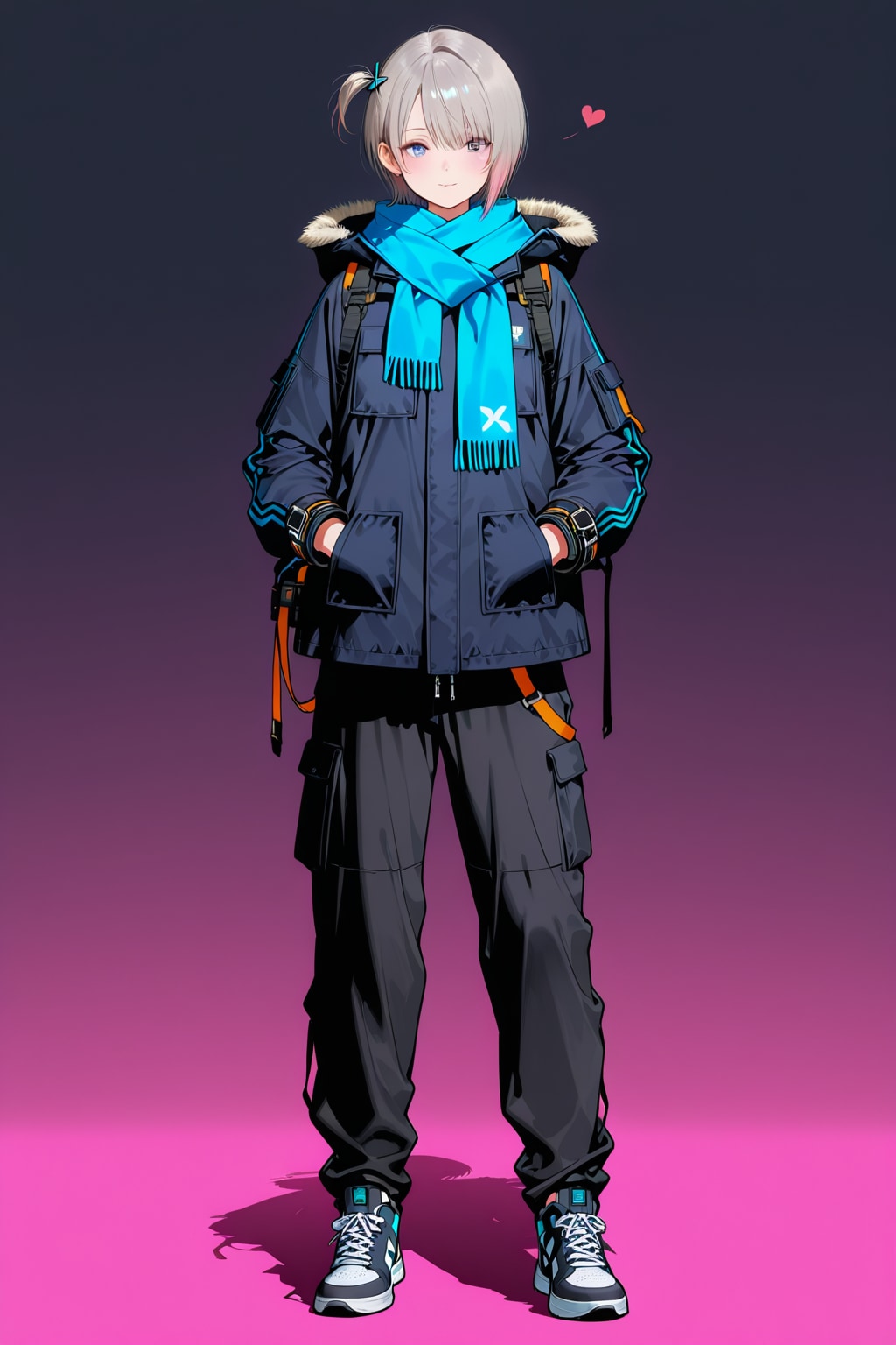 オーバーサイズパーカー（衣装といっしょ） | の人気AIイラスト・グラビア