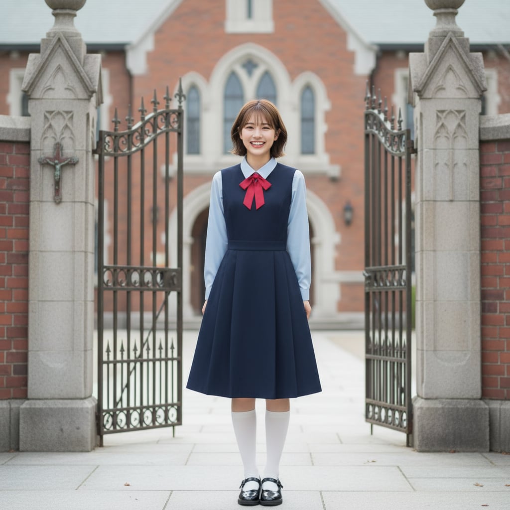 お嬢様学校入学