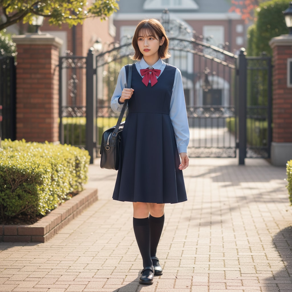 お嬢様学校入学