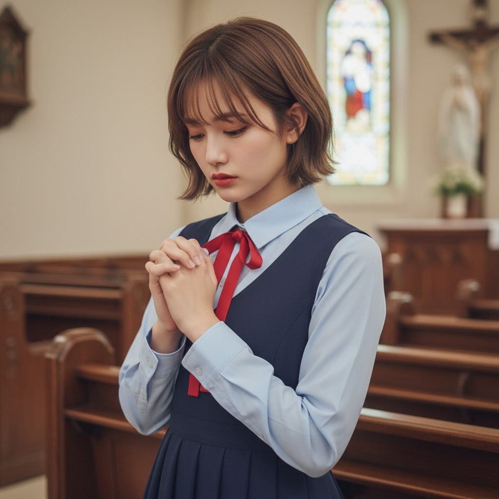 お嬢様学校入学