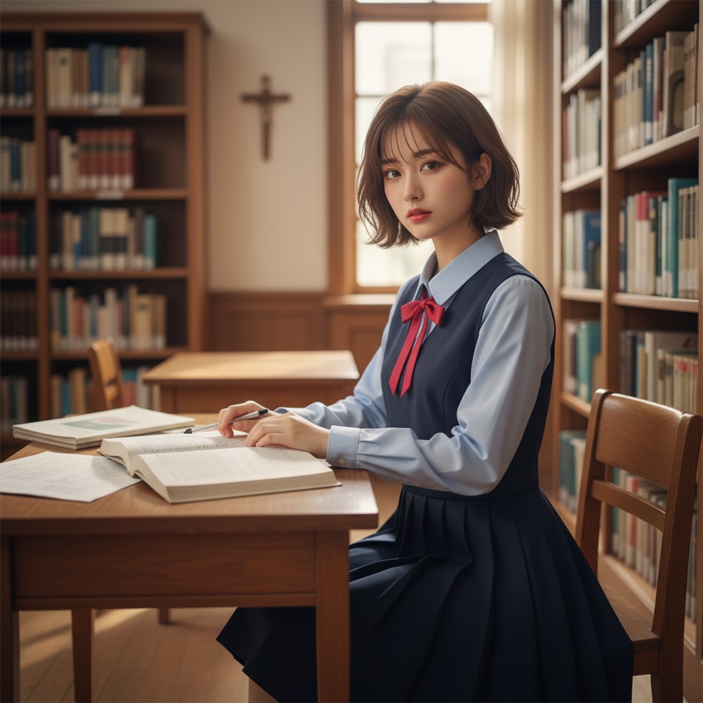 お嬢様学校入学