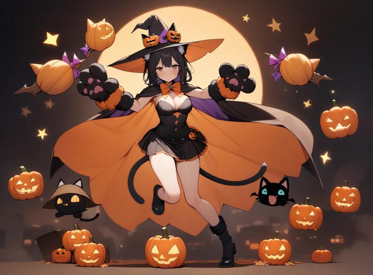 ハロウィン衣装の女の子 | の人気AIイラスト・グラビア