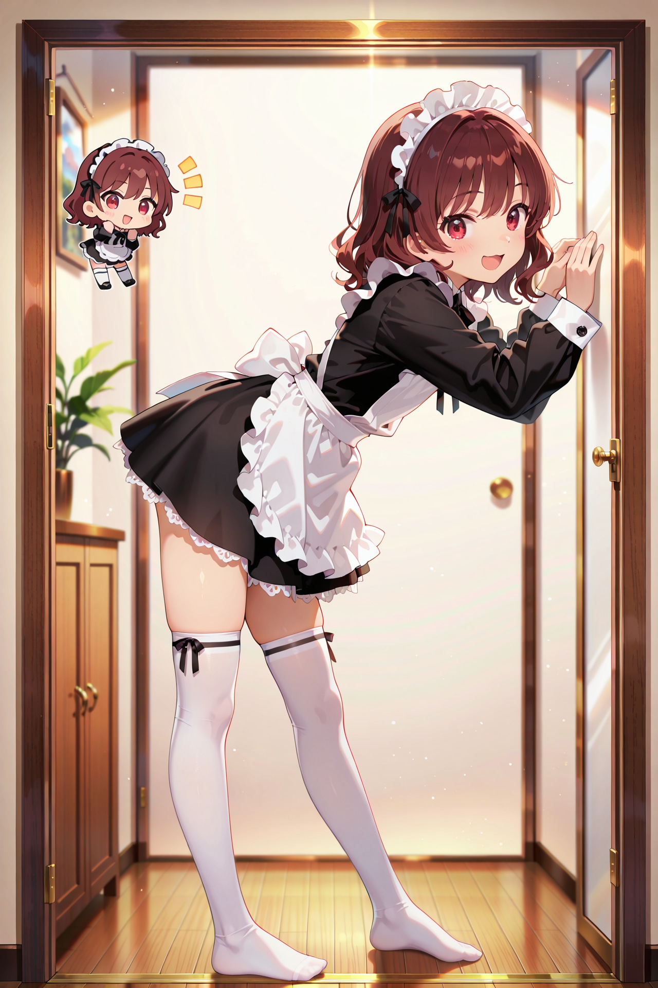 ロリメイドちゃん Z107 | の人気AIイラスト・グラビア