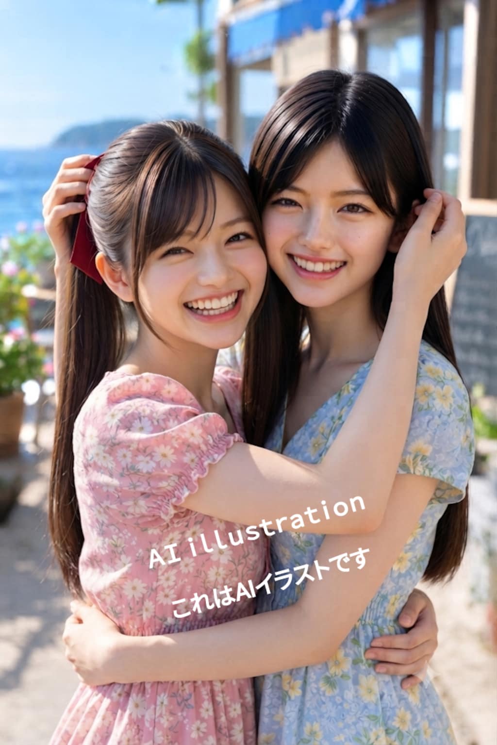 ボクにとってのふたりの初恋の美少女。 3人でデートなんて、もちろん妄想だけど──  ボクが彼女たちに「髪、触らせて」と懇願したら ふたりして笑いながら「ヤだよ」って言うんだろうな──