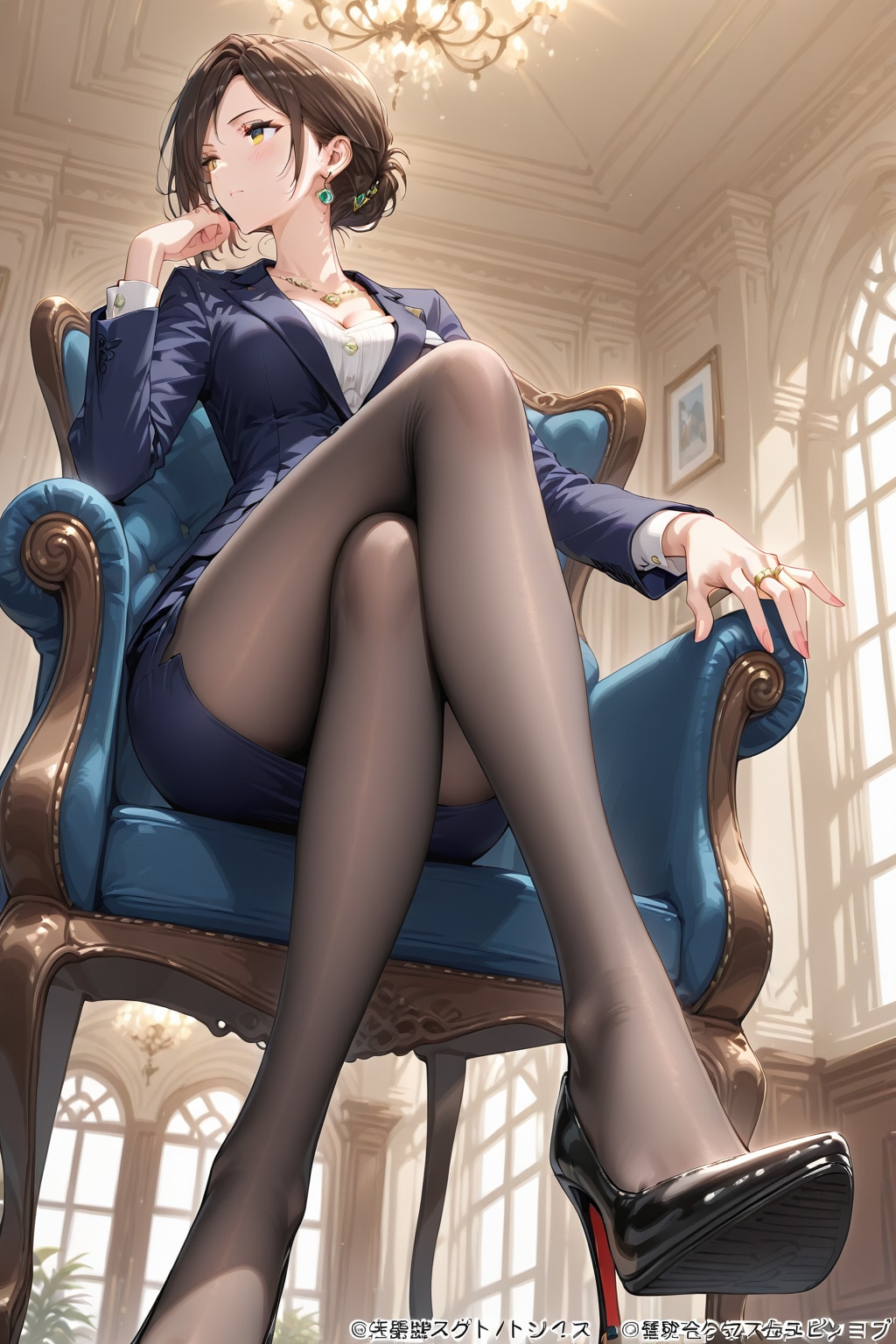 とある国の女性首相 | の人気AIイラスト・グラビア