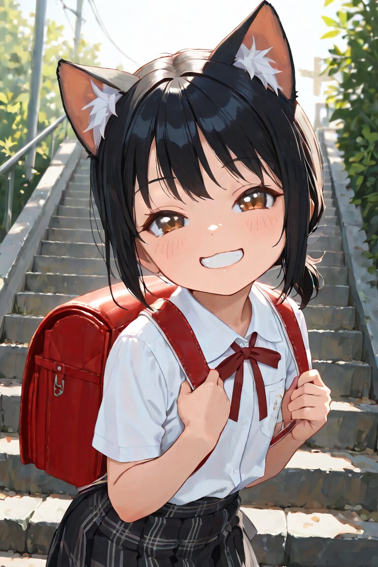 登校 | の人気AIイラスト・グラビア