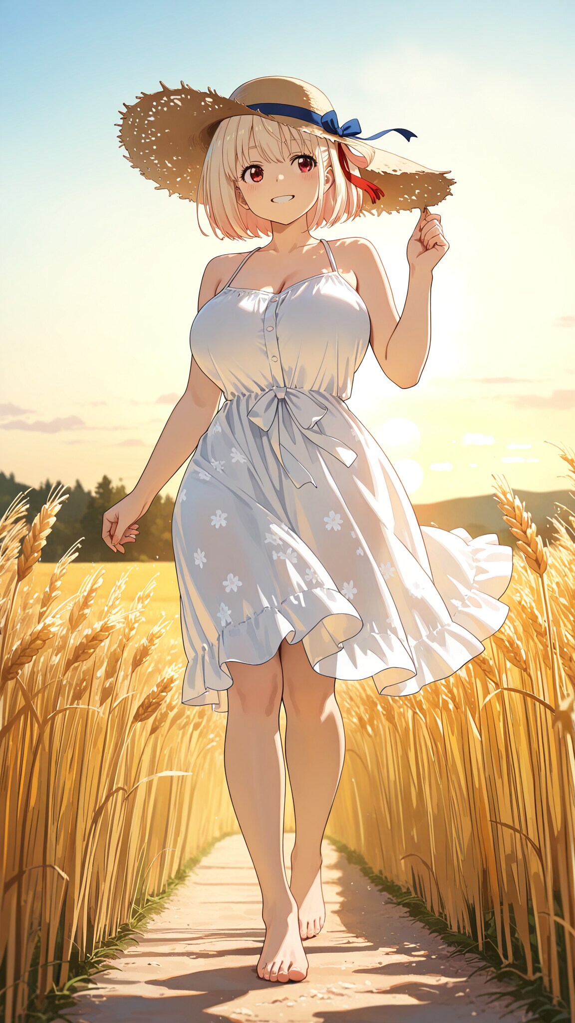 夏の麦畑