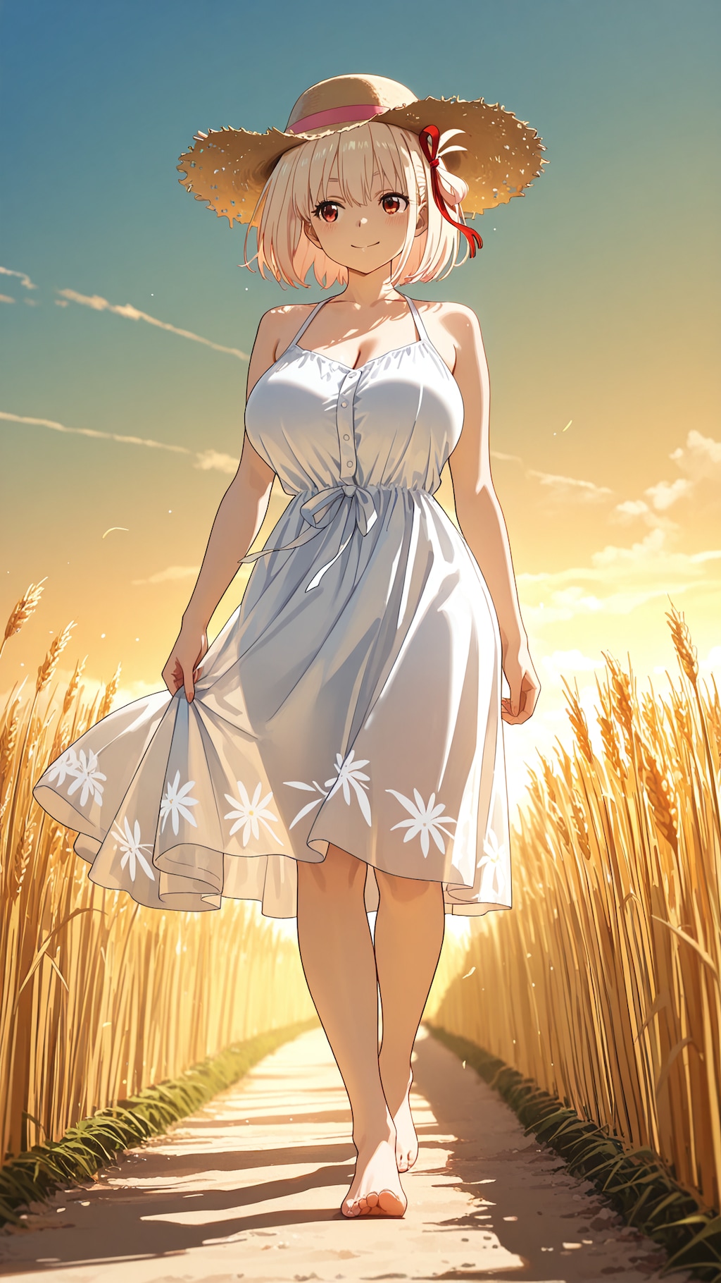 夏の麦畑