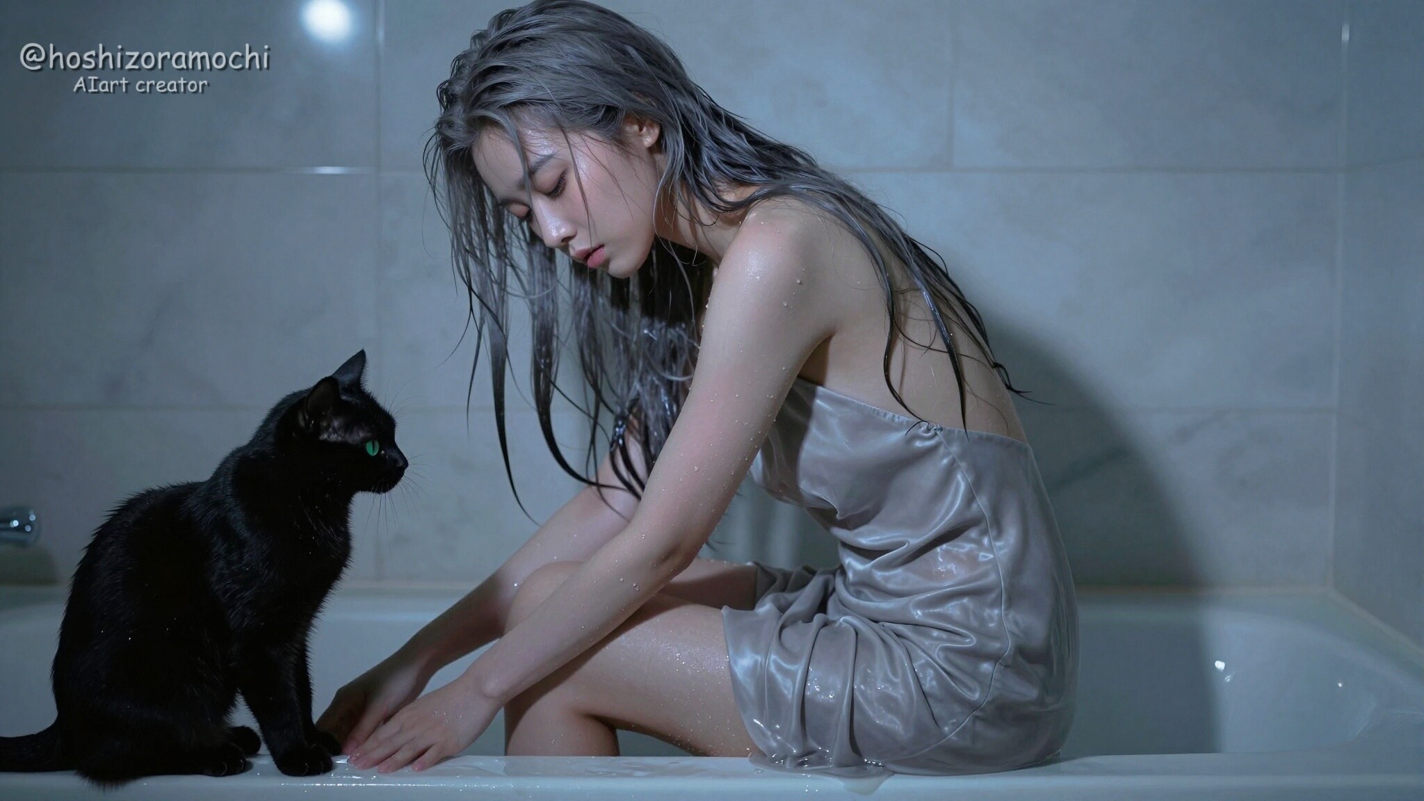 🌙月光のバスルーム