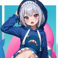 サメちゃん（サメ着ぐるみ） 2枚目
