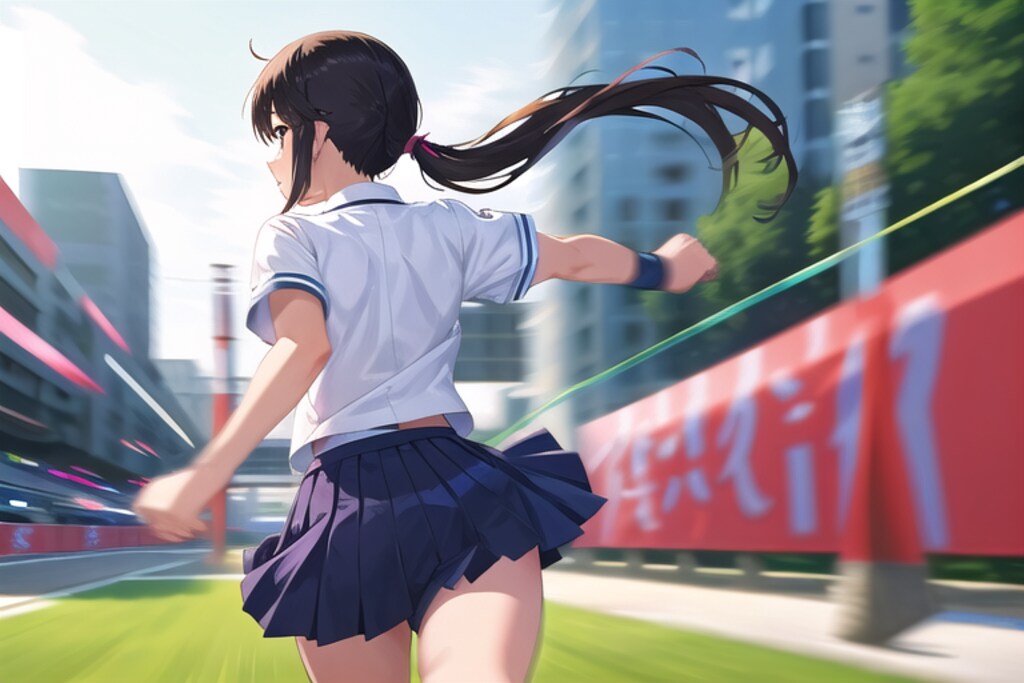 私のスピードについてこれるかな？