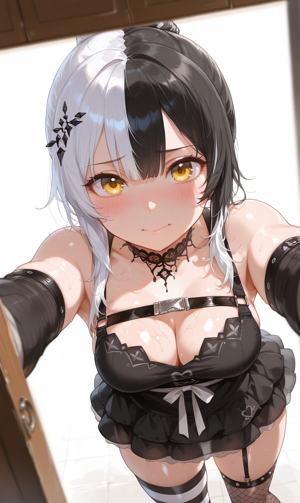 このチョコ味見してっ