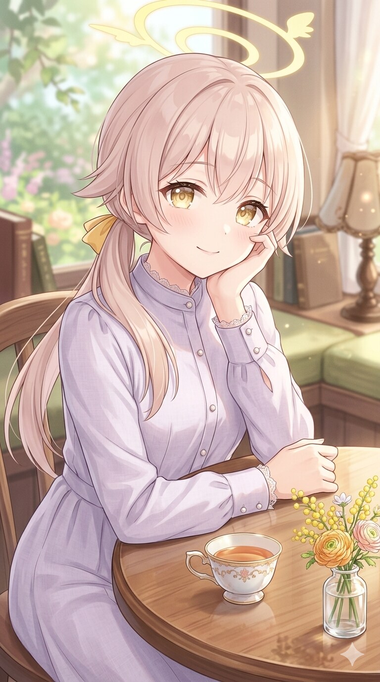 秘密のティーガーデン【1/2】 | の人気AIイラスト・グラビア