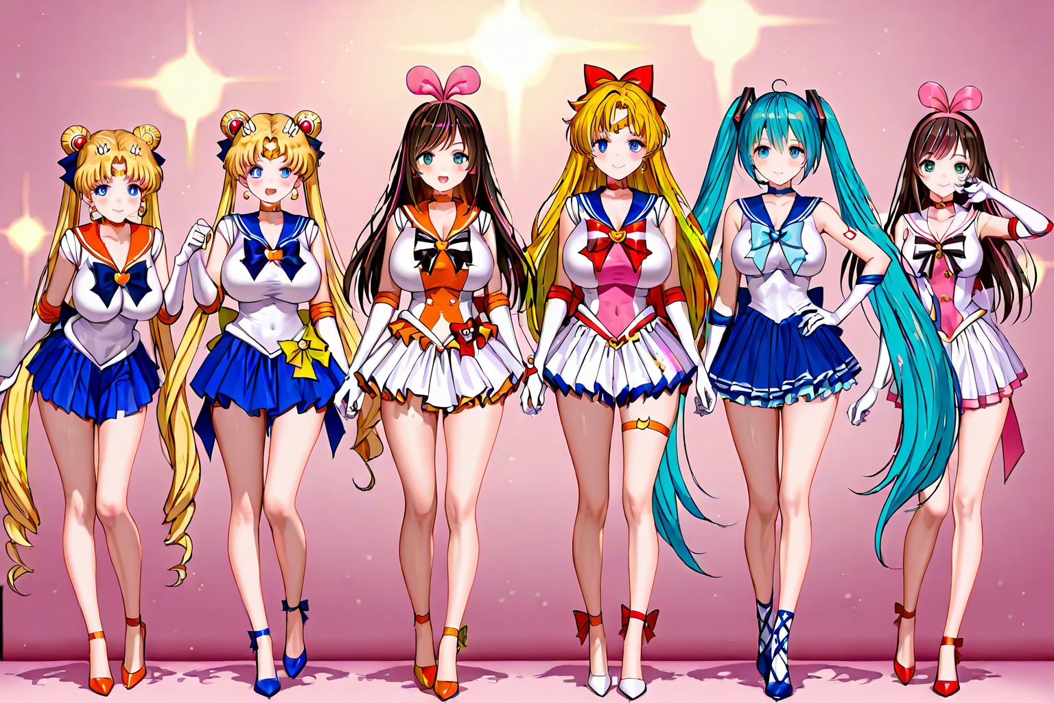 好きなキャラ集合♪ | の人気AIイラスト・グラビア