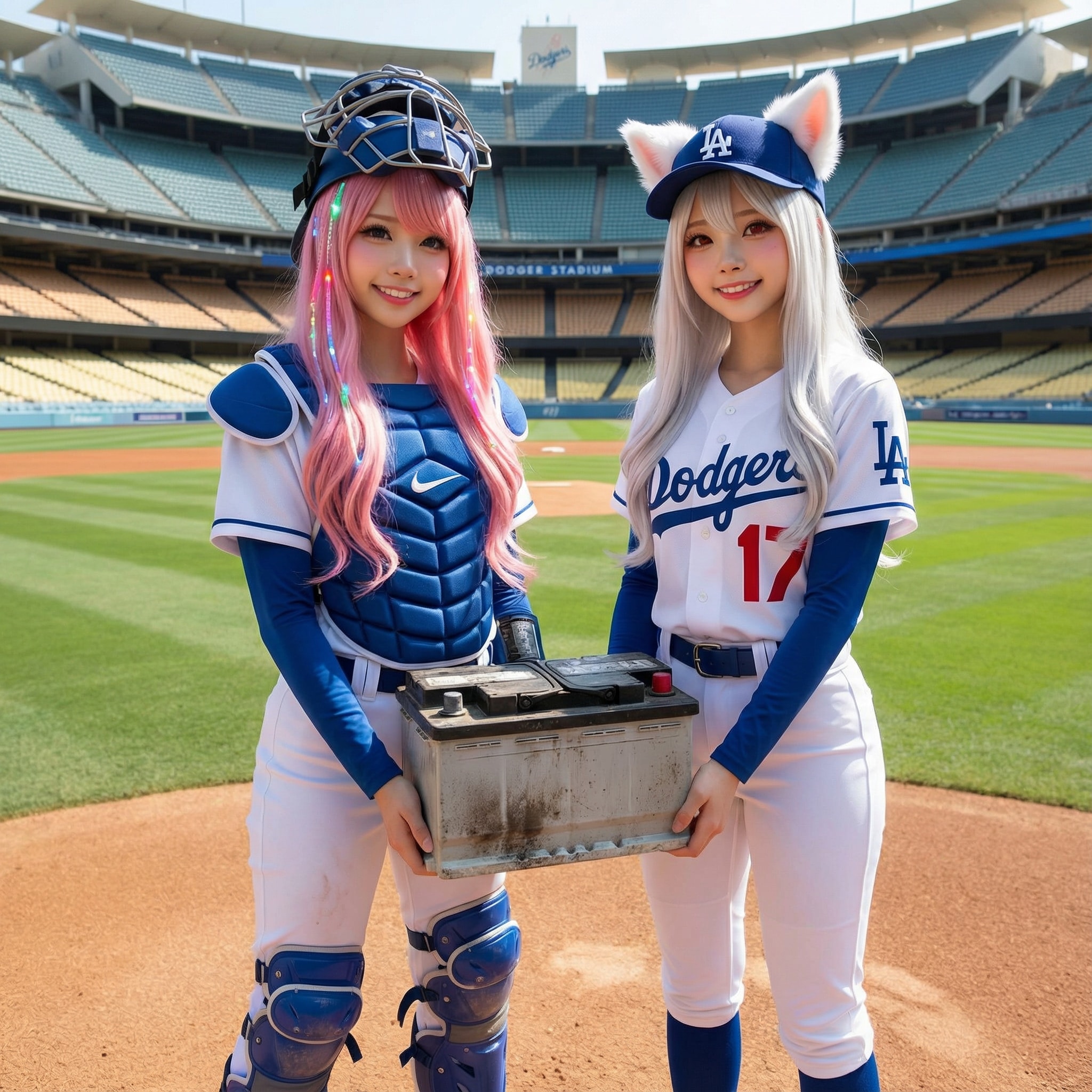 バッテリーの日 | の人気AIイラスト・グラビア