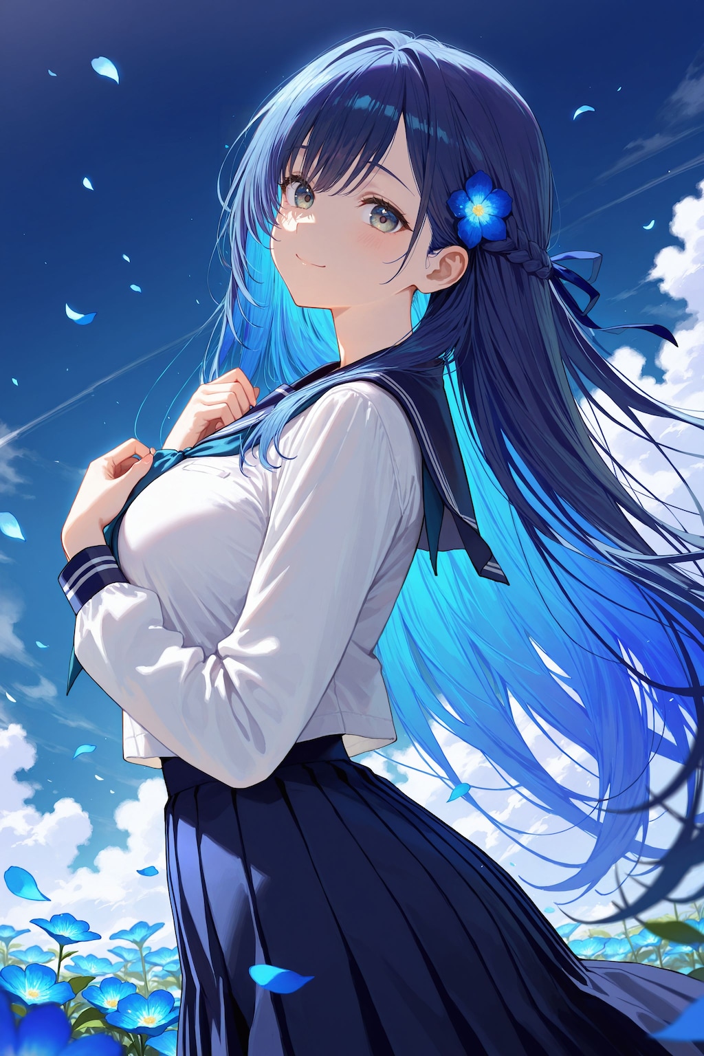 異世界学園の少女さん