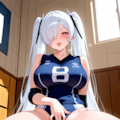シンデレラの蹲踞で挑発 5枚目