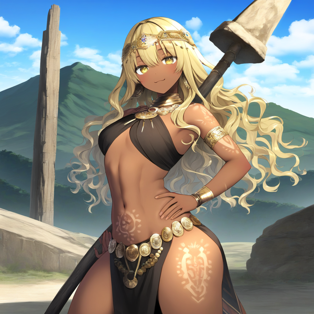 ストーンエイジの戦姫ちゃん