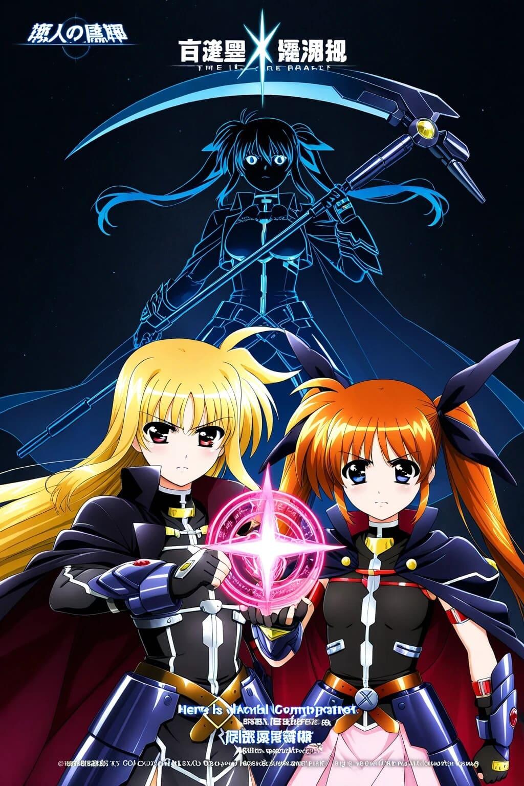 フェイト➡　なのはその武器私のなんだけど・・・　なのは➡　まあいいじゃん貸してよ