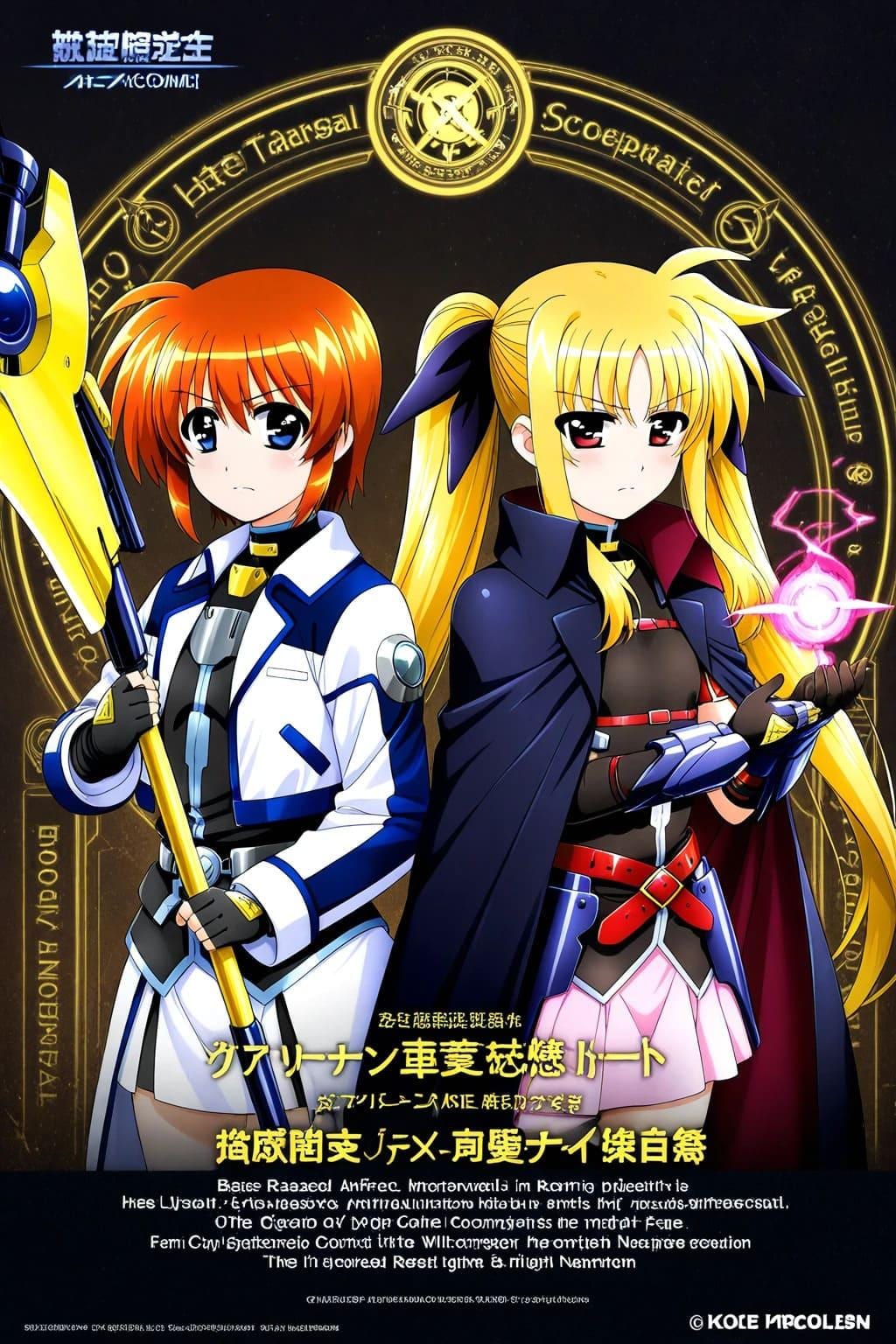 フェイト➡　なのはその武器私のなんだけど・・・　なのは➡　まあいいじゃん貸してよ